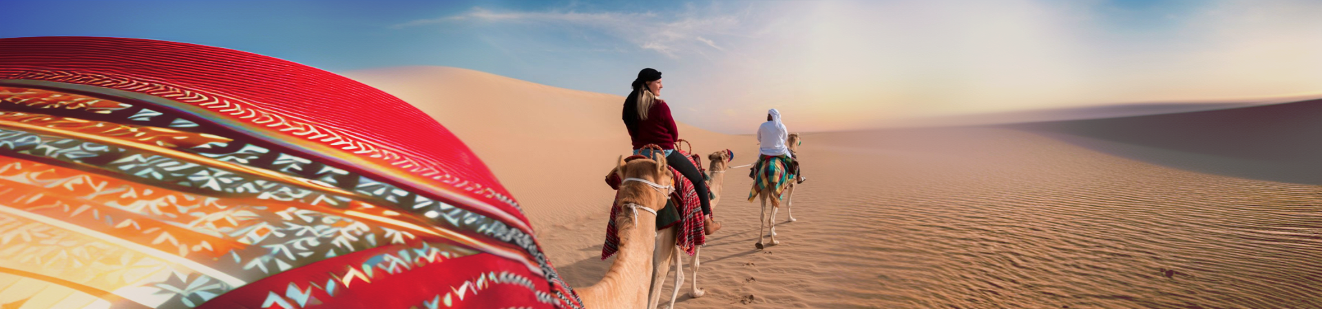 Camel Trekking in Abu Dhabi
