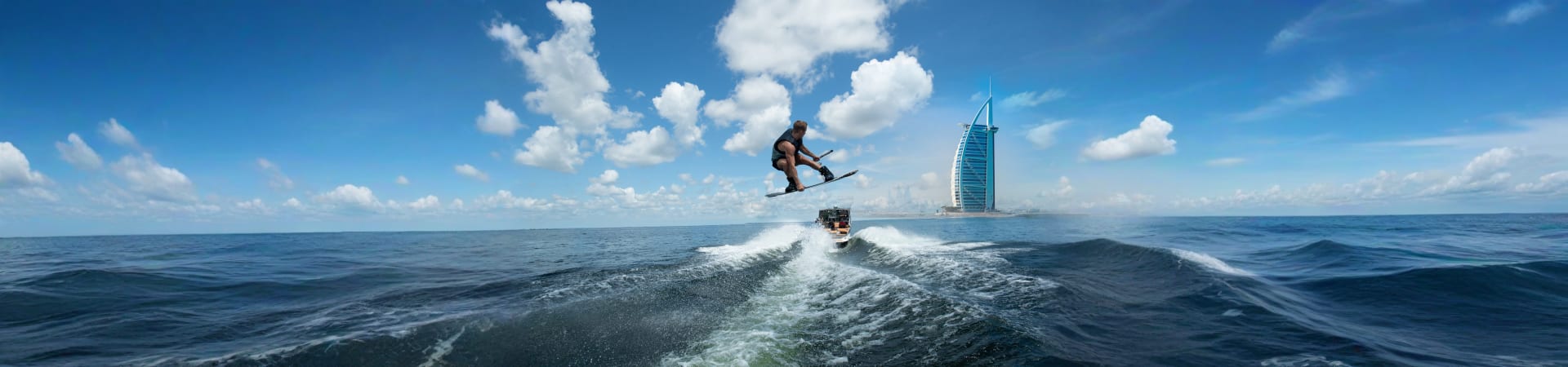 Wake Boarding Dubai 15min