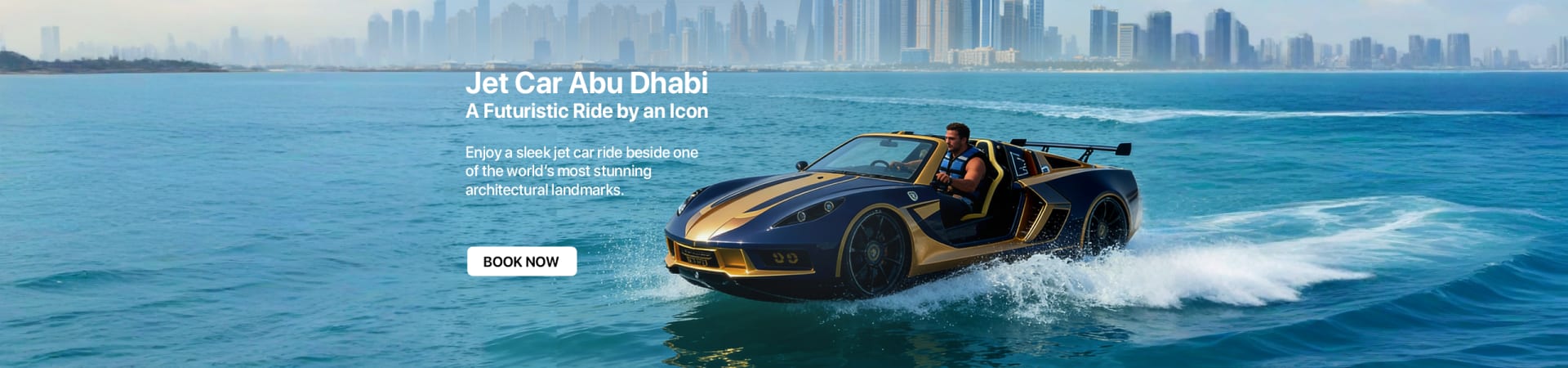 2 Seater Jet Car Abu Dhabi 20min