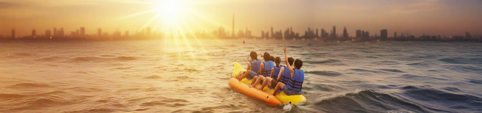 Banana Boat Abu Dhabi 15min